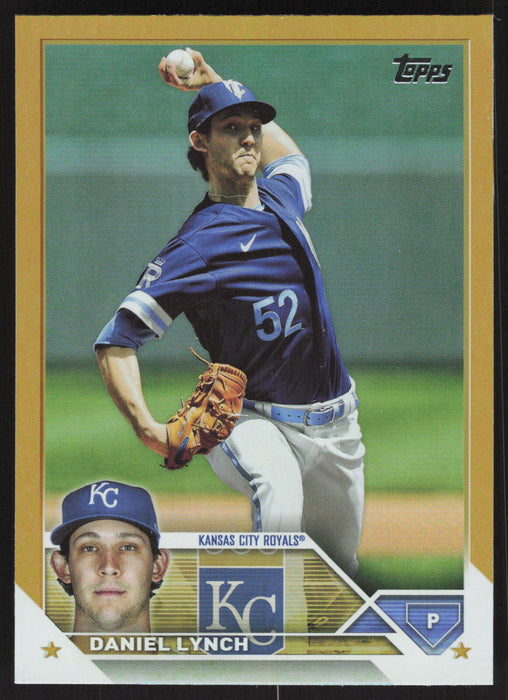 2023 Topps #397 Daniel Lynch Gold Foil