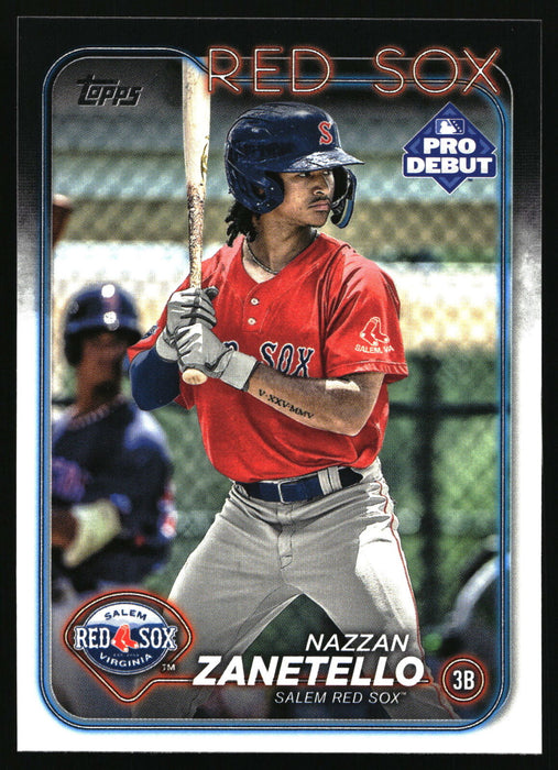 2024 Topps Pro Debut #PD-174 Nazzan Zanetello