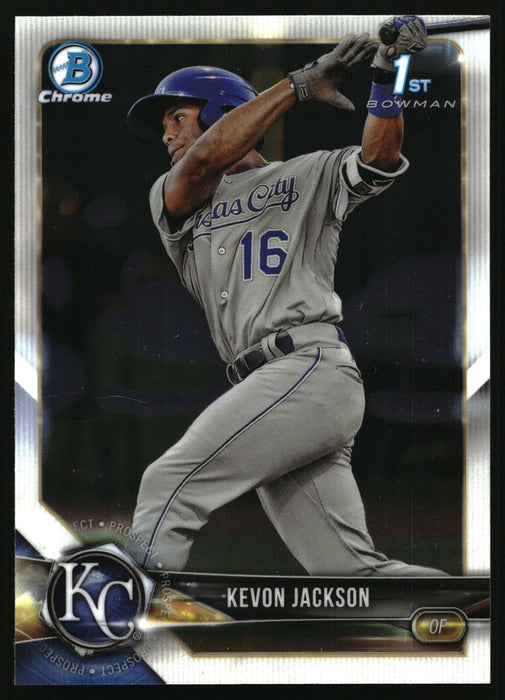 2018 Bowman Draft #BDC-83 Kevon Jackson Chrome