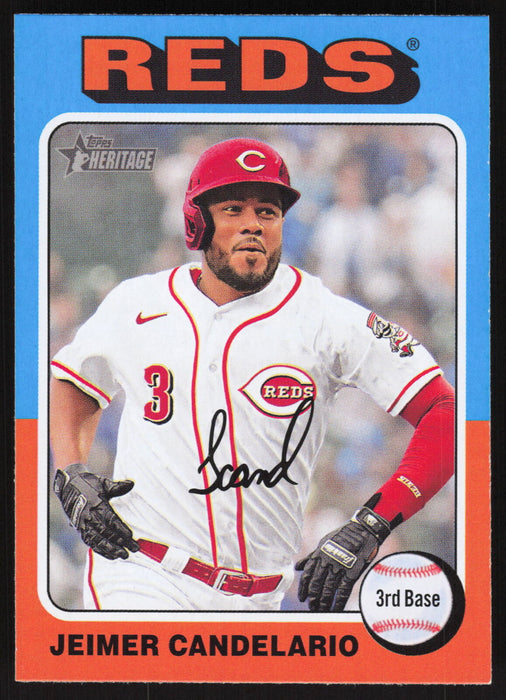 2024 Topps Heritage #221 Jeimer Candelario Base