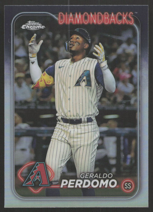 2024 Topps Chrome #288 Geraldo Perdomo Refractor