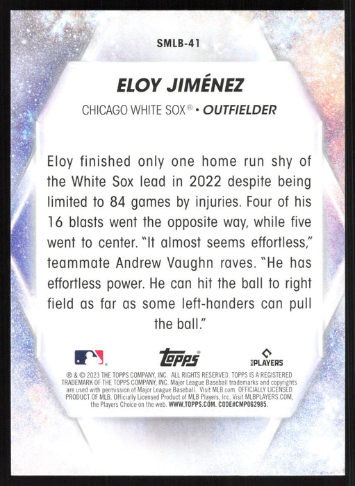 2023 Topps #SMLB-41 Eloy Jiménez Stars of MLB