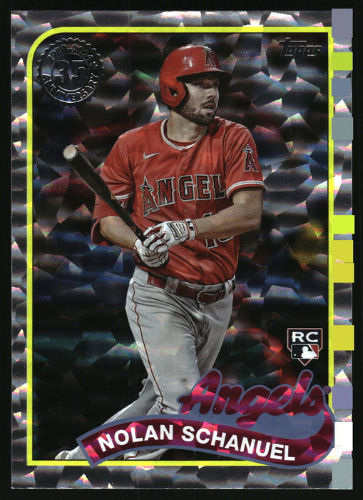 2024 Topps #89B-71 Nolan Schanuel 1989 Topps Baseball 35th Anniversary Foil