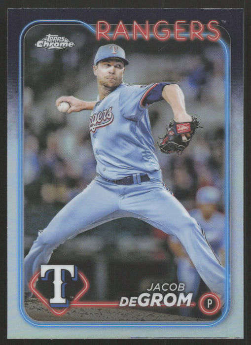 2024 Topps Chrome #228 Jacob deGrom Refractor