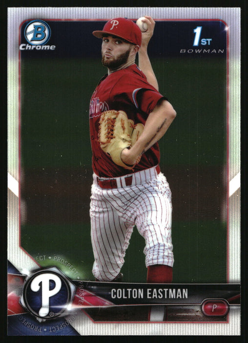 2018 Bowman Draft #BDC-96 Colton Eastman Chrome