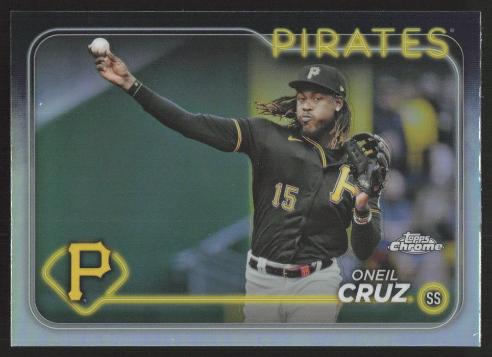 2024 Topps Chrome #98 Oneil Cruz Refractor