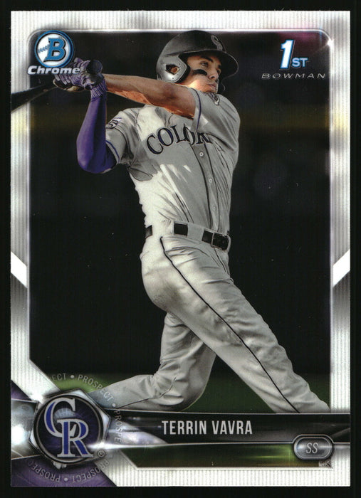 2018 Bowman Draft #BDC-5 Terrin Vavra Chrome