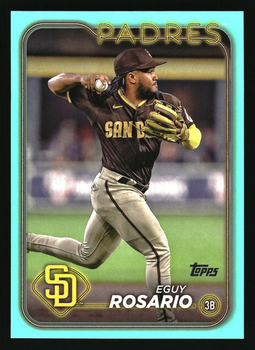 2024 Topps #414 Eguy Rosario Aqua