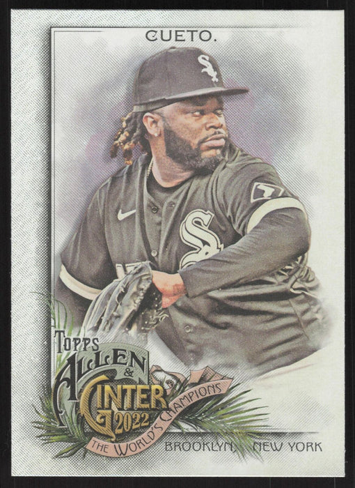 2022 Topps Allen & Ginter #305 Johnny Cueto Silver Portrait