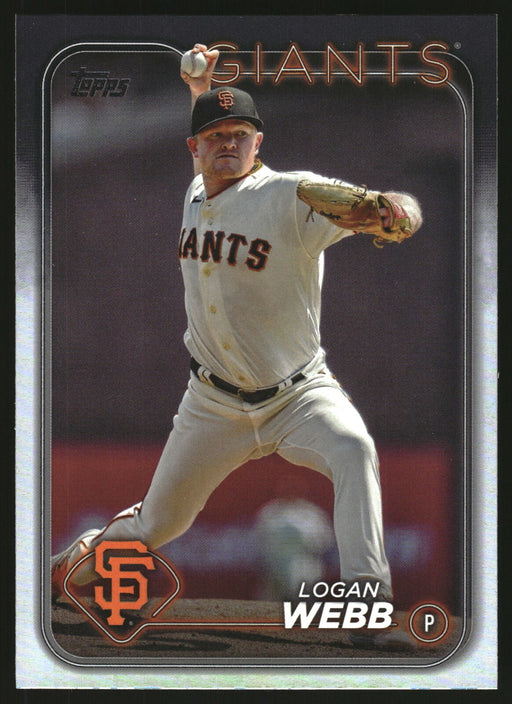 2024 Topps #4 Logan Webb Rainbow Foil