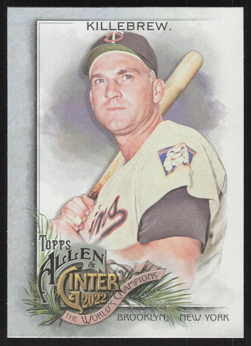 2022 Topps Allen & Ginter #60 Harmon Killebrew Silver Portrait