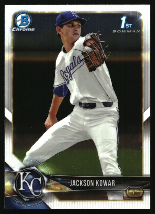 2018 Bowman Draft #BDC-196 Jackson Kowar Chrome