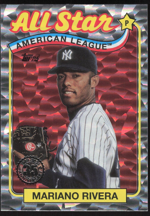 2024 Topps #89ASB-25 Mariano Rivera 1989 Topps Baseball All-Stars Foil