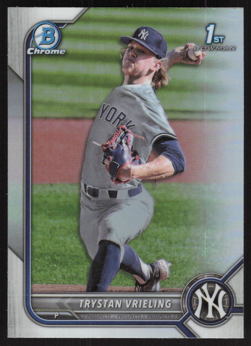 2022 Bowman Draft #BDC-43 Trystan Vrieling Chrome Refractor