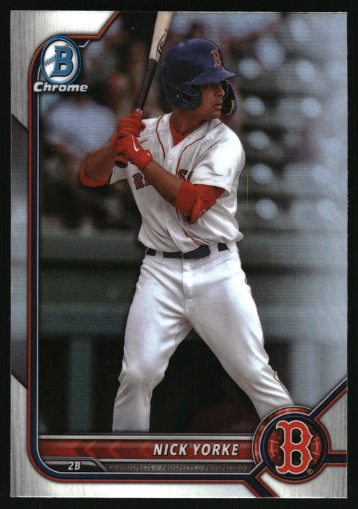 2022 Bowman Draft #BDC-94 Nick Yorke Chrome Refractor