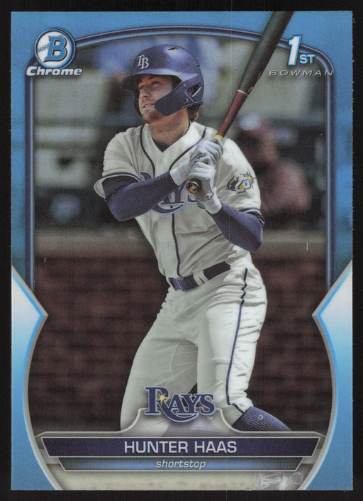 2023 Bowman Draft #BDC-160 Hunter Haas Chrome Refractor