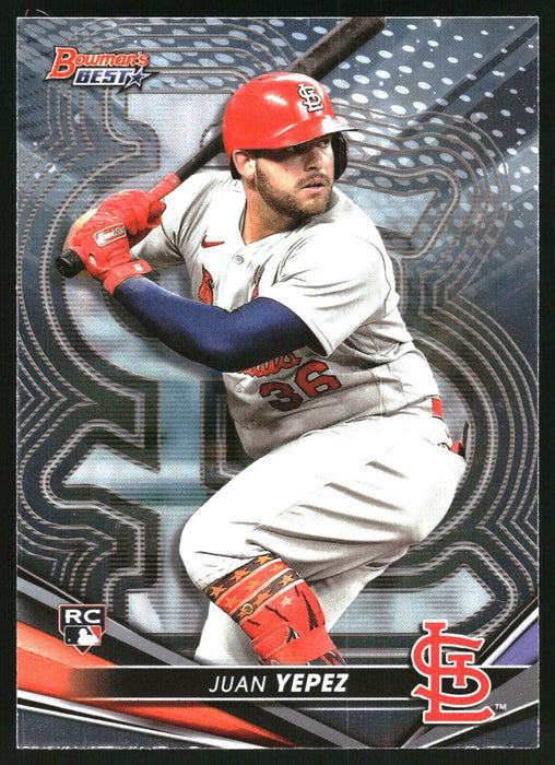 2022 Bowman's Best #15 Juan Yepez