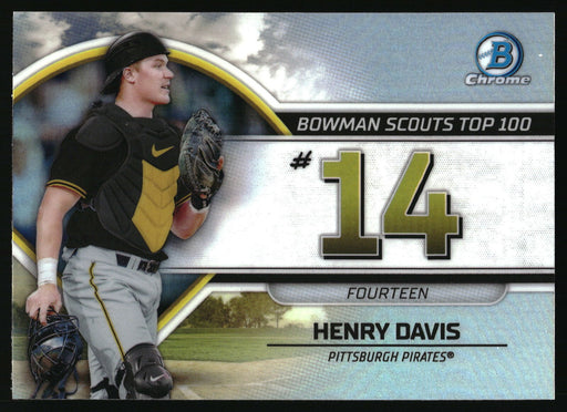 2023 Bowman #BTP-14 Henry Davis Bowman Scouts Top 100