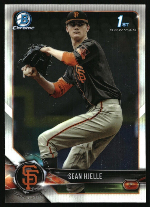 2018 Bowman Draft #BDC-139 Sean Hjelle Chrome