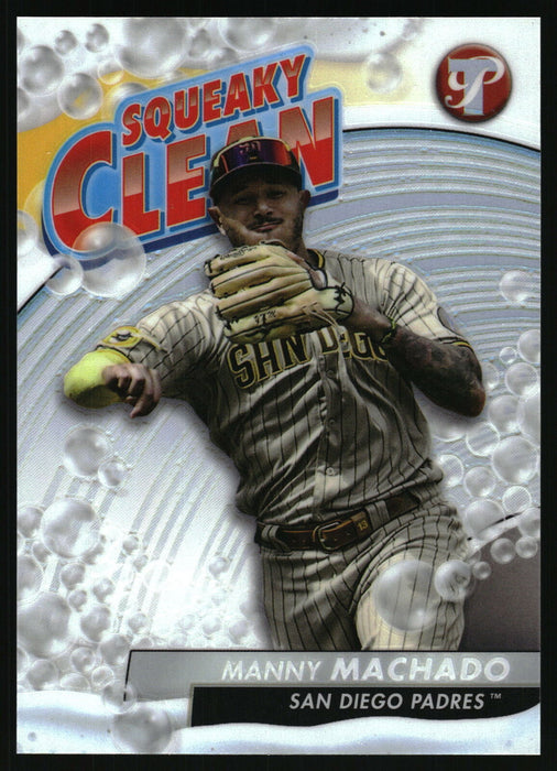 2024 Topps Pristine #SQ-8 Manny Machado Squeaky Clean