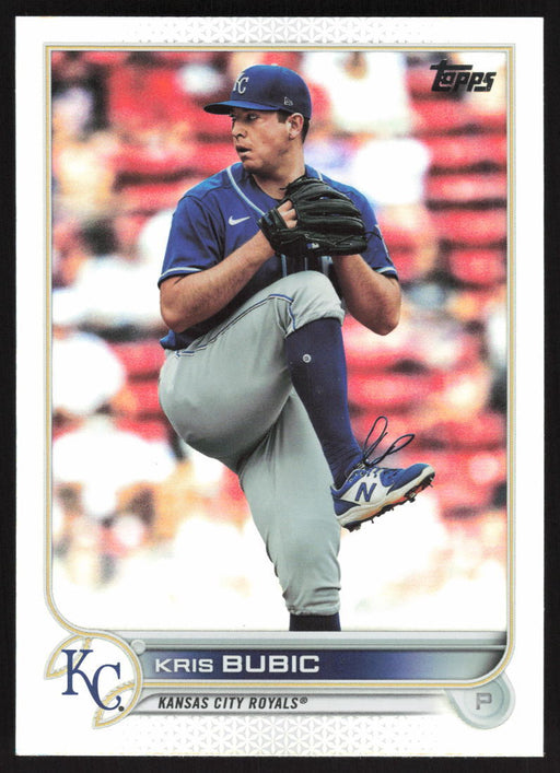 2022 Topps #626 Kris Bubic Rainbow Foil