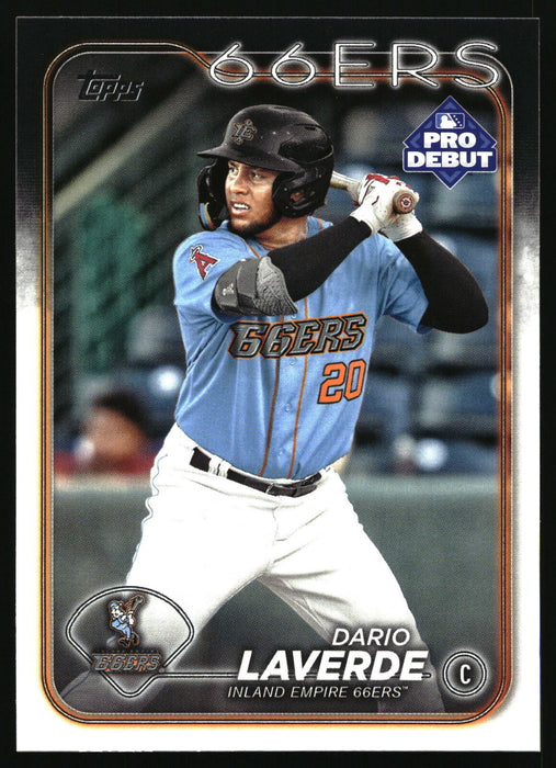 2024 Topps Pro Debut #PD-38 Dario Laverde