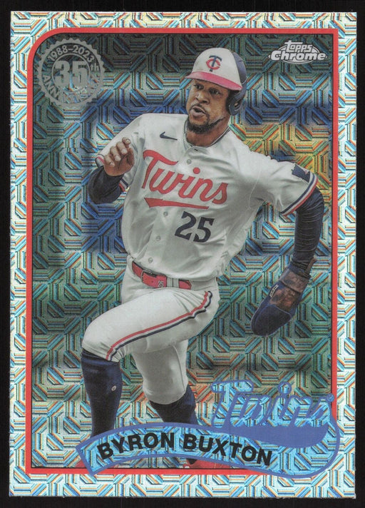 2024 Topps #T89C-62 Byron Buxton 1989 Topps Baseball Chrome