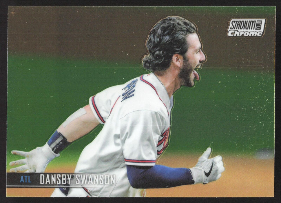 2021 Stadium Club Chrome #207 Dansby Swanson