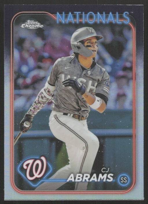 2024 Topps Chrome #247 CJ Abrams Refractor