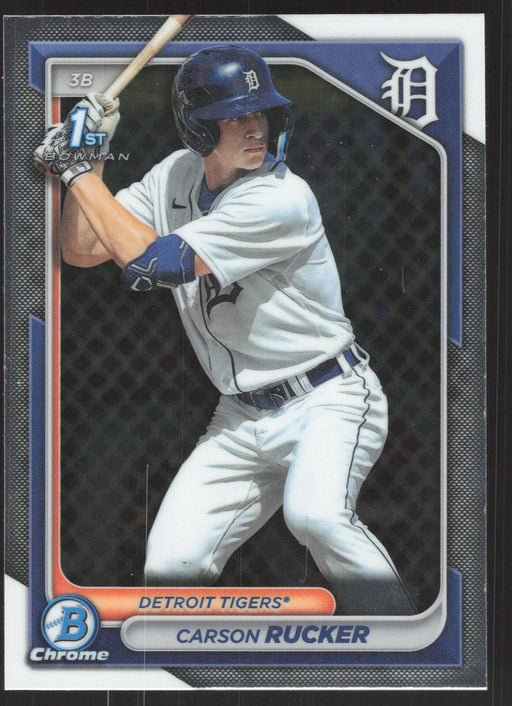 2024 Bowman #BCP-65 Carson Rucker Chrome Prospects