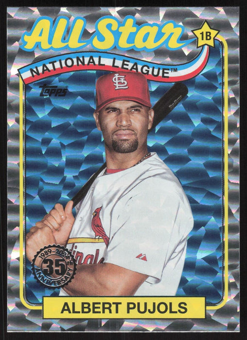 2024 Topps #89ASB-5 Albert Pujols 1989 Topps Baseball All-Stars Foil