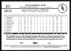 2024 Topps #222 Zach Remillard - 5 Card Player Lot - Rookie Card