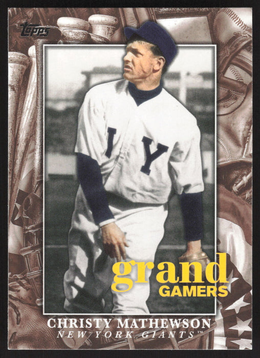 2024 Topps #GOG-23 Christy Mathewson Grand Gamers