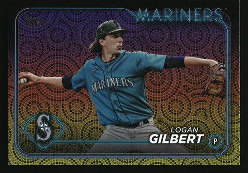 2024 Topps #556 Logan Gilbert Holiday (Series Two)