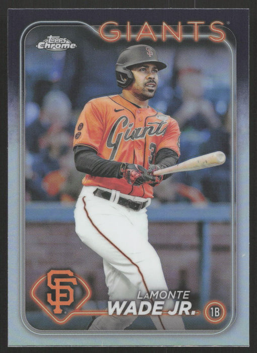 2024 Topps Chrome #222 LaMonte Wade Jr. Refractor