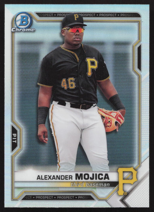 2021 Bowman Draft #BDC-75 Alexander Mojica Chrome Refractor