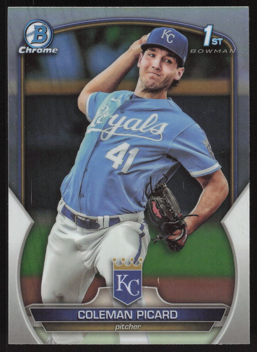 2023 Bowman Draft #BDC-161 Coleman Picard Chrome Refractor