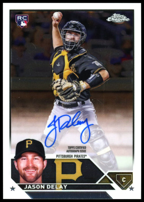 2023 Topps Chrome Update #RA-JD Jason Delay Autographs