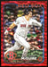 2024 Topps #474 Reese McGuire Red Crackle Foil