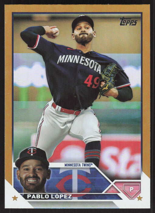 2023 Topps Update #US117 Pablo López Gold Foil