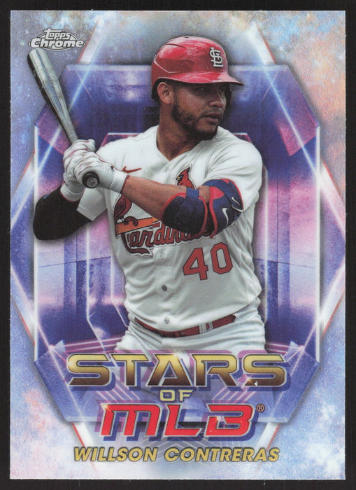 2023 Topps Update #SMLBC-87 Willson Contreras Stars of MLB Chrome