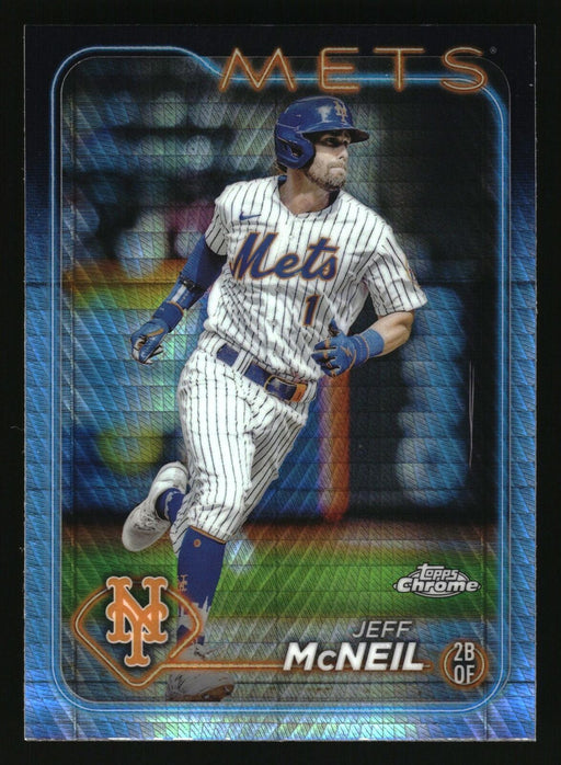 2024 Topps Chrome #289 Jeff McNeil Prism Refractor