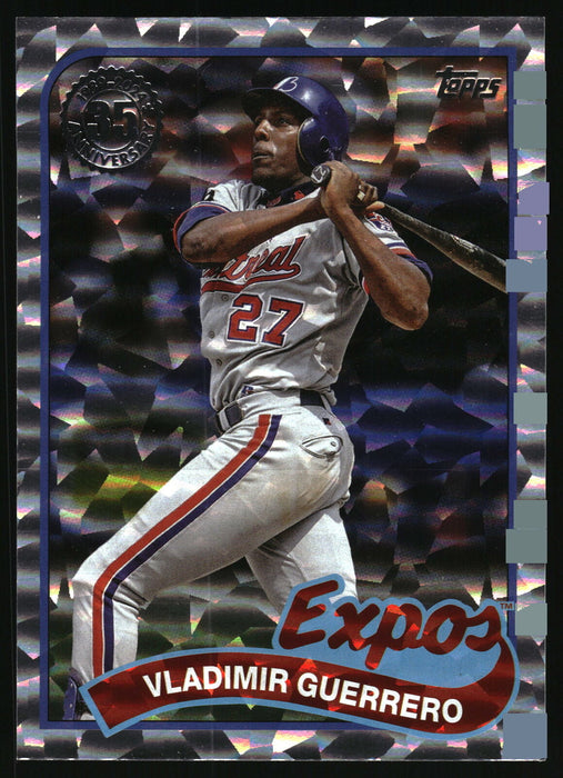 2024 Topps #89B-68 Vladimir Guerrero 1989 Topps Baseball 35th Anniversary Foil