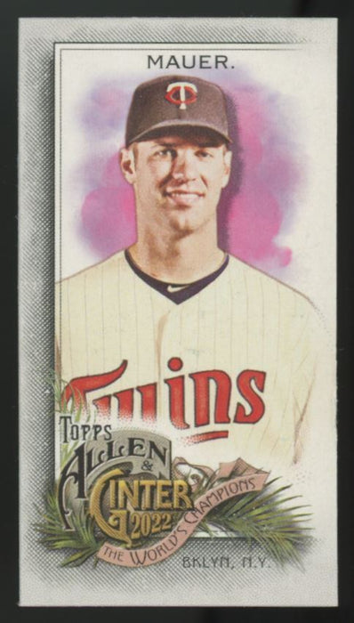 2022 Topps Allen & Ginter #163 Joe Mauer Mini