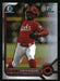 2022 Bowman Draft #BDC-140 Kenya Huggins Chrome Refractor