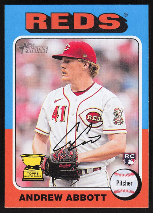 2024 Topps Heritage #470 Andrew Abbott Base