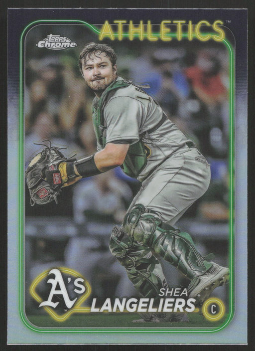 2024 Topps Chrome #205 Shea Langeliers Refractor