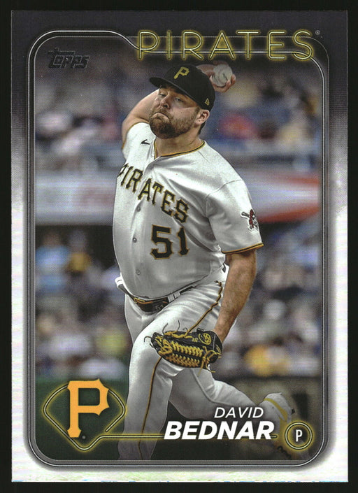 2024 Topps #143 David Bednar Rainbow Foil