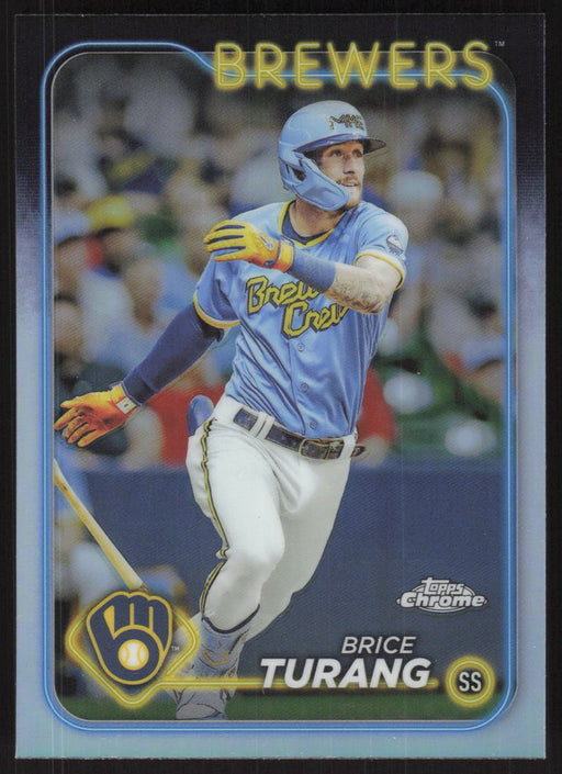 2024 Topps Chrome #272 Brice Turang Refractor