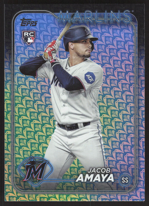 2024 Topps #144 Jacob Amaya Holiday